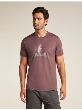 ICEBREAKER MEN'S MERINO 150 TECH LITE SS TEE POLAR PADDLE | CAROB