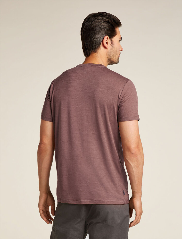 ICEBREAKER MEN'S MERINO 150 TECH LITE SS TEE POLAR PADDLE | CAROB