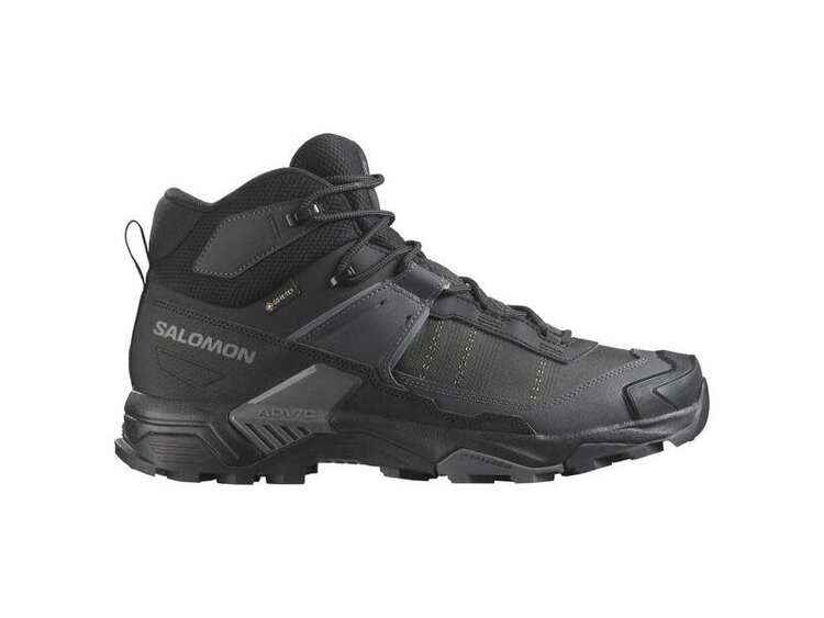 SALOMON MEN'S X ULTRA 5 MID GTX | BLACK/ASPHALT