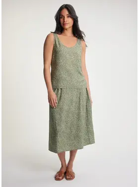 FIG WOMEN'S CHLOE TANK TOP | FLORA OLIVINE