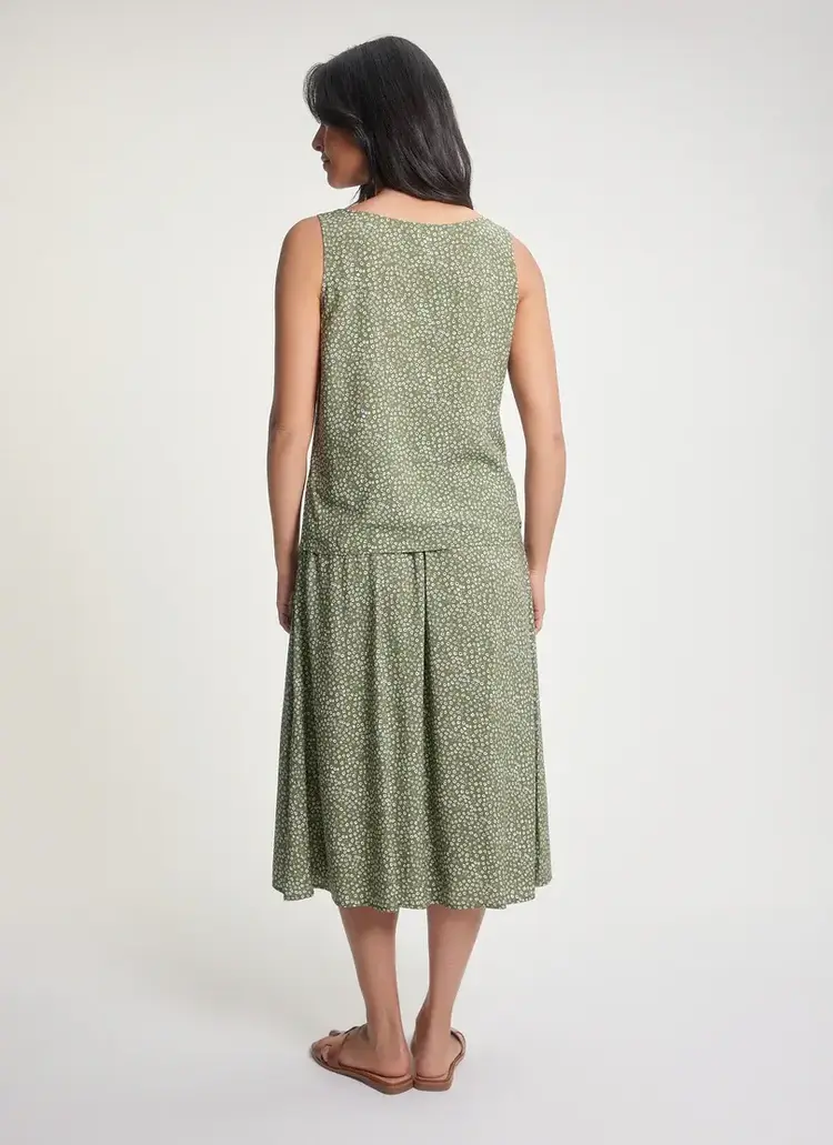 FIG WOMEN'S CHLOE TANK TOP | FLORA OLIVINE