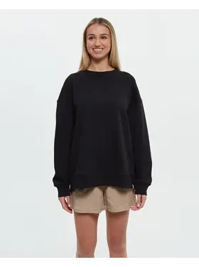 TENTREE WOMEN'S BLUFFS CREW | BLACK