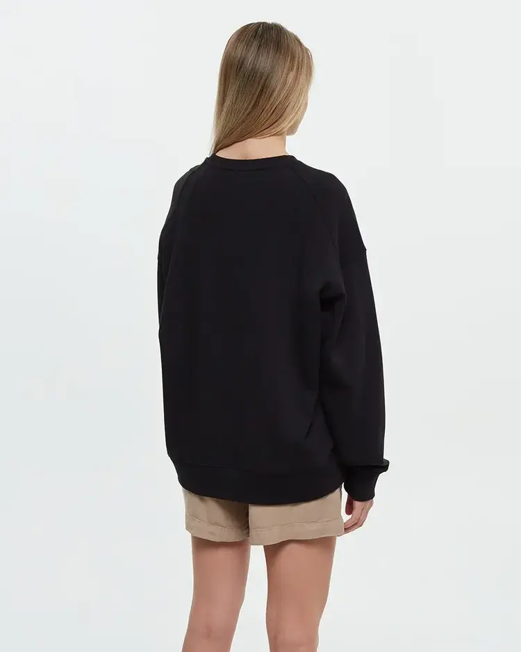 TENTREE WOMEN'S BLUFFS CREW | BLACK