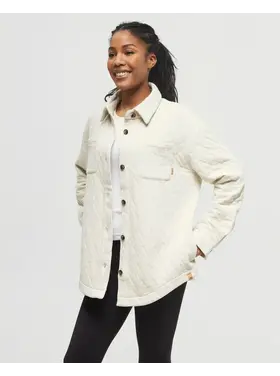 TENTREE WOMEN'S DUNES SHACKET | PALE OAK HTHR