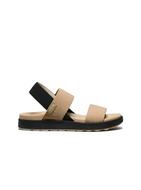 KEEN WOMEN'S ELLE BACKSTRAP SANDAL | CORNSTALK/BLACK