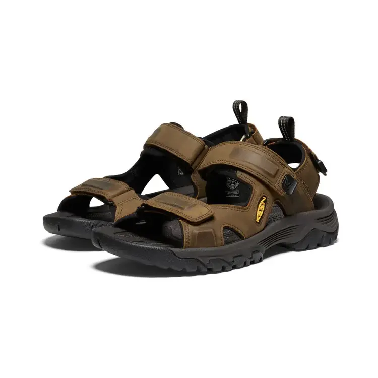 KEEN MEN'S TARGHEE III OPEN TOE SANDAL | BISON