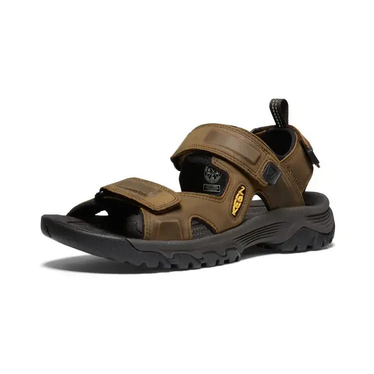 KEEN MEN'S TARGHEE III OPEN TOE SANDAL | BISON