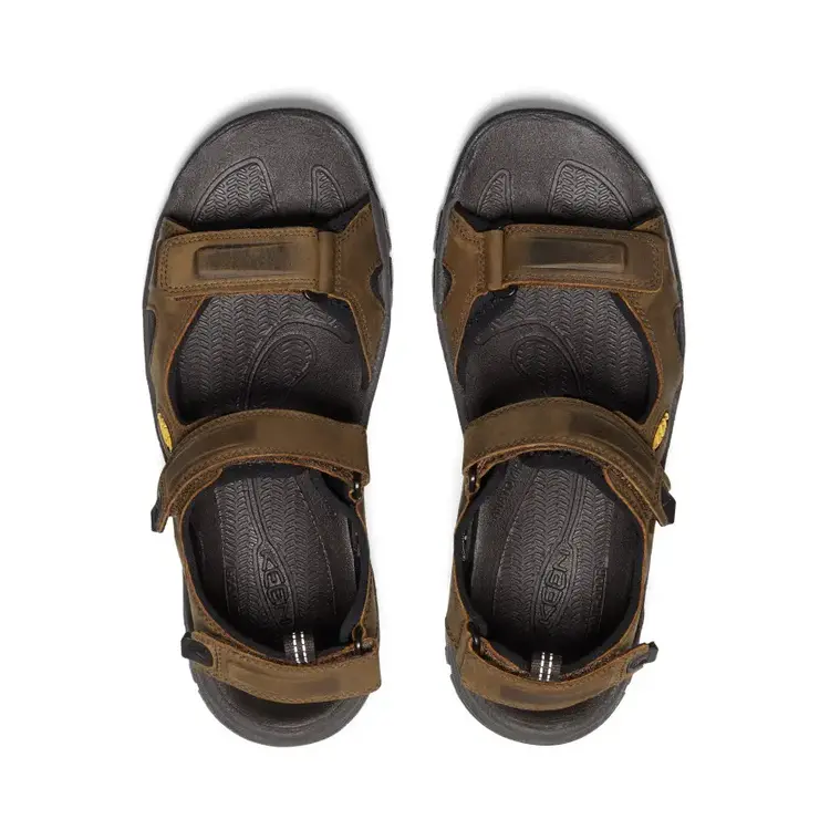 KEEN MEN'S TARGHEE III OPEN TOE SANDAL | BISON