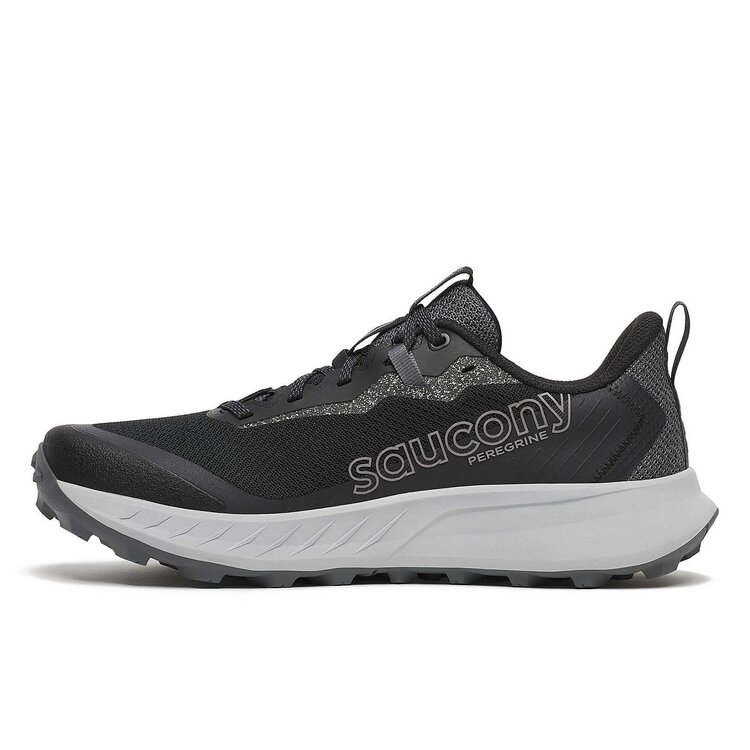 SAUCONY MEN'S PEREGRINE 15 | BLACK/SHADOW