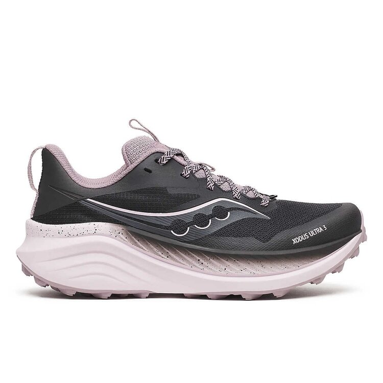 SAUCONY WOMEN'S XODUS ULTRA 3 | BLACK/QUAIL