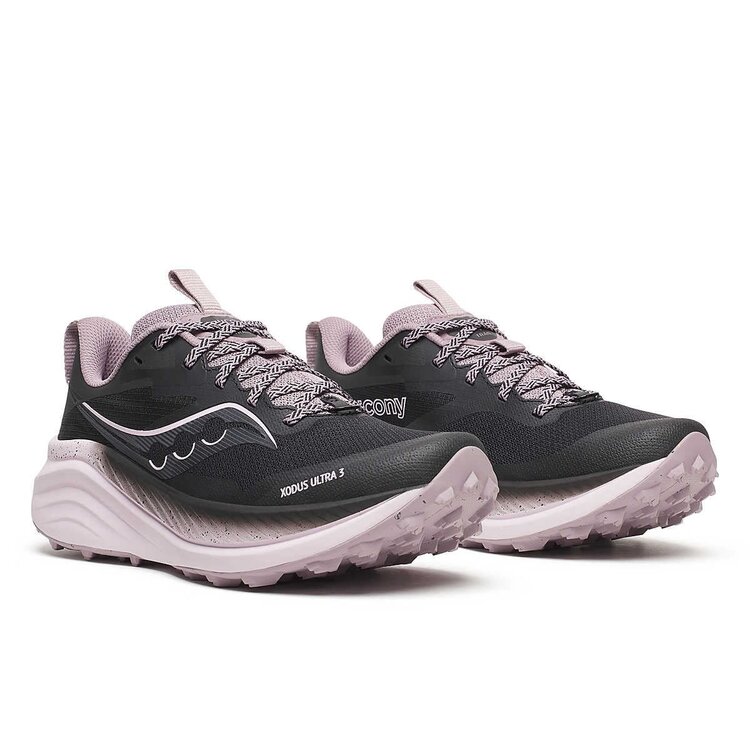 SAUCONY WOMEN'S XODUS ULTRA 3 | BLACK/QUAIL