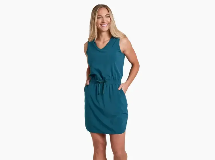 KUHL WOMEN'S VANTAGE DRESS | EVERGLADE