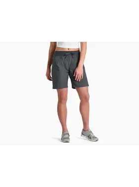 KUHL WOMEN'S TREKR PULL-ON SHORT 8" | CHARCOAL