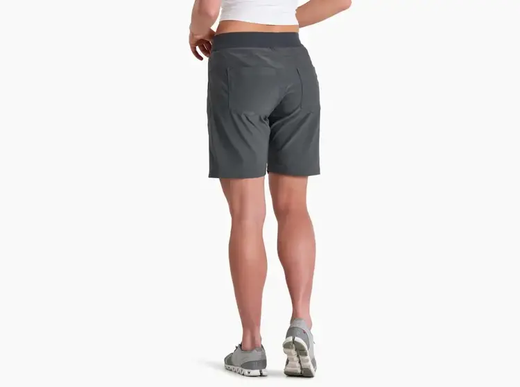 KUHL WOMEN'S TREKR PULL-ON SHORT 8" | CHARCOAL