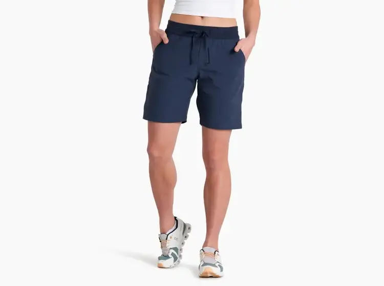 KUHL WOMEN'S TREKR PULL-ON SHORT 8" | INDIGO