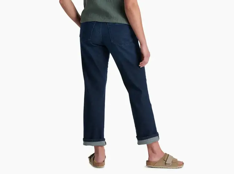 KUHL WOMEN'S KONTOUR BOYFRIEND DENIM | MIDNIGHT