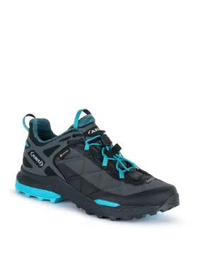 AKU WOMEN'S ROCKET DFS GTX | BLK/TURQUOISE