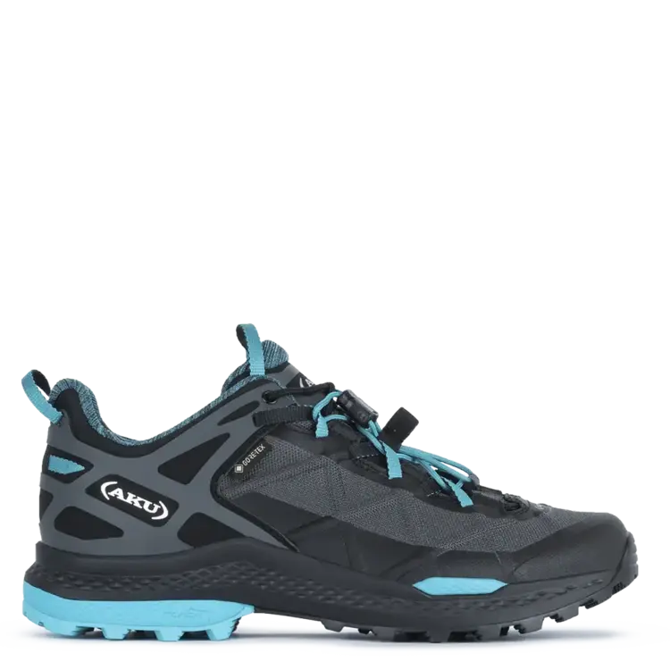 AKU WOMEN'S ROCKET DFS GTX | BLK/TURQUOISE