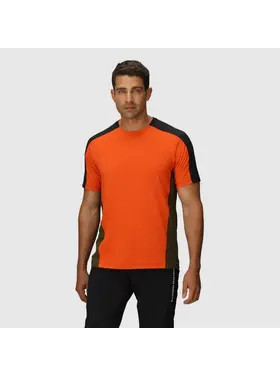 OUTDOOR RESEARCH MEN'S FREEWHEEL MTB S/S JERSEY | BLK/SPICE/OLIVE