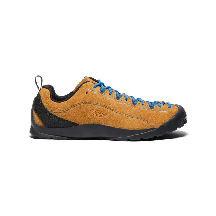 KEEN MEN'S JASPER SUEDE SNEAKERS | SPICE/BLUE