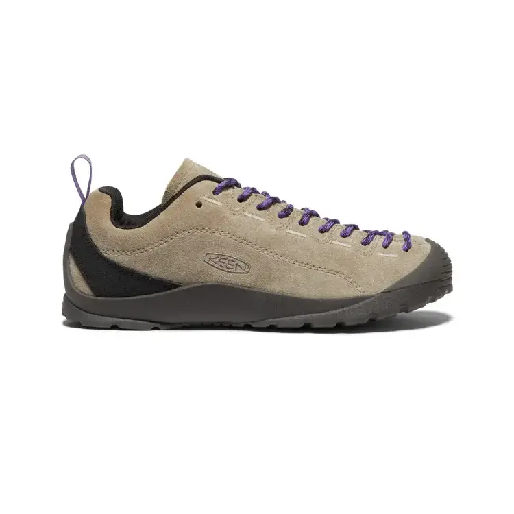 KEEN WOMEN'S JASPER SUEDE SEAKERS | BRINDLE/PURPLE