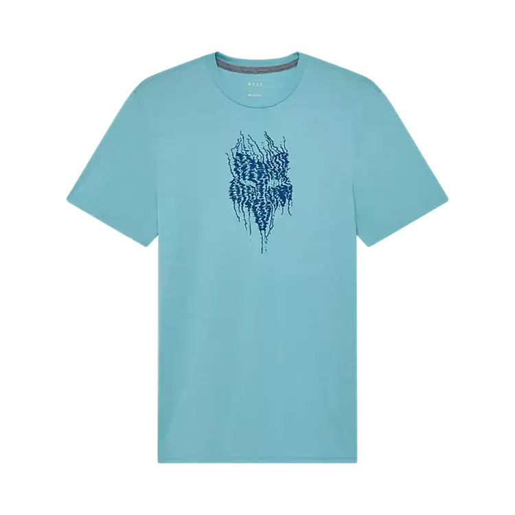 FOX MEN'S BARK TECH TEE | VINTAGE WASH BLUE