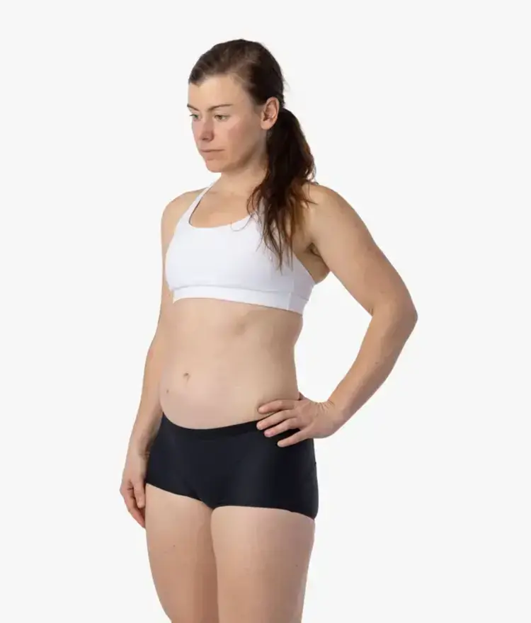 7MESH WOMEN'S FOUNDATION  BIKE BOXER BRIEF | BLACK