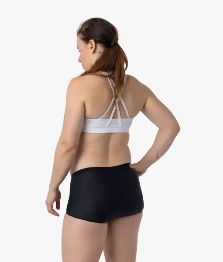 7MESH WOMEN'S FOUNDATION  BIKE BOXER BRIEF | BLACK