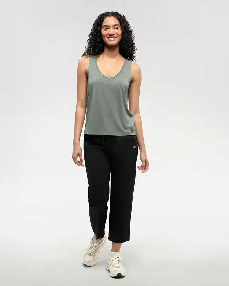 TENTREE WOMEN'S KINNEY TANK | AGAVE GREEN