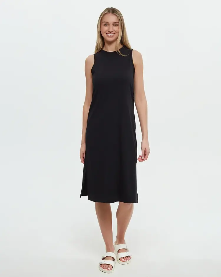 TENTREE WOMEN'S VALLEY DRESS | BLACK