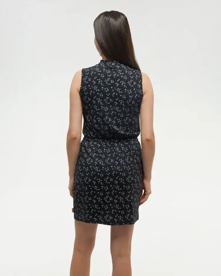 TENTREE WOMEN'S ARDEN DRESS | BLACK DAISY