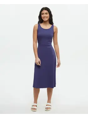 TENTREE WOMEN'S CAVELL DRESS | INDIGO TIDE