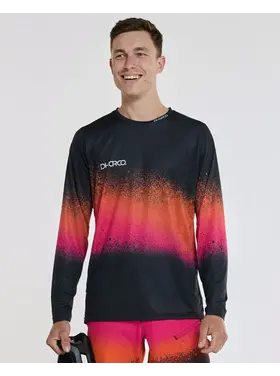 DHARCO MEN'S RACE JERSEY | BLACK SNAKE