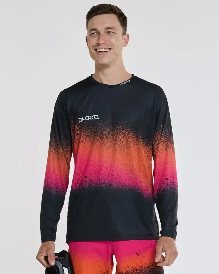 DHARCO MEN'S RACE JERSEY | BLACK SNAKE