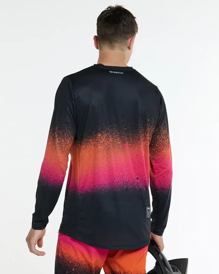 DHARCO MEN'S RACE JERSEY | BLACK SNAKE