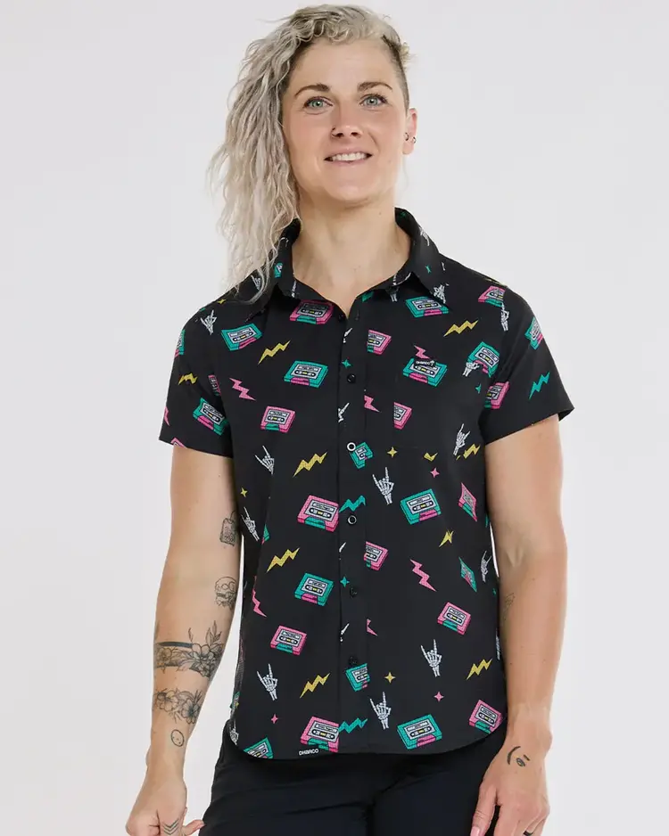 DHARCO WOMEN'S TECH PARTY SHIRT | MIX TAPE