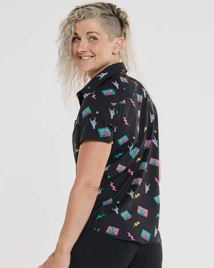 DHARCO WOMEN'S TECH PARTY SHIRT | MIX TAPE