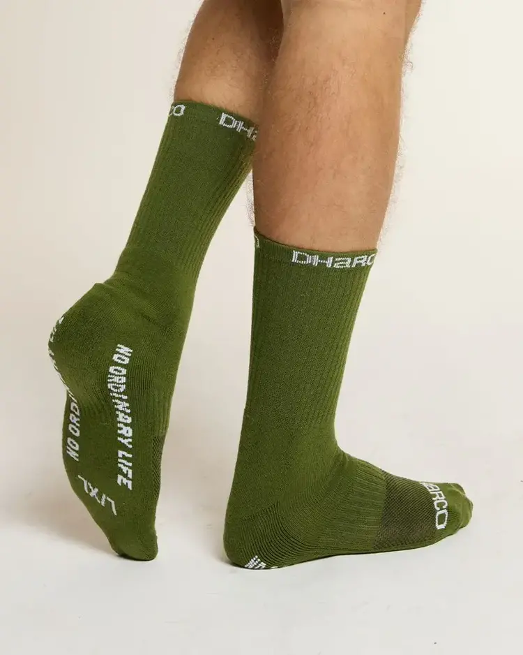 DHARCO CREW SOCKS | GORILLA GREEN
