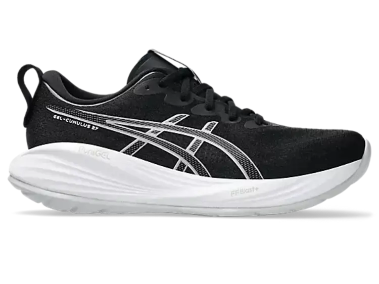 ASICS WOMEN'S GEL-CUMULUS 27 | BLACK/CONCRETE
