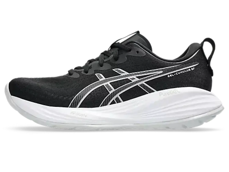 ASICS WOMEN'S GEL-CUMULUS 27 | BLACK/CONCRETE