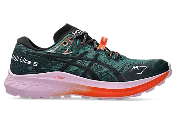 ASICS WOMEN'S FUJI LITE 5 | RAINY LAKE/BLACK