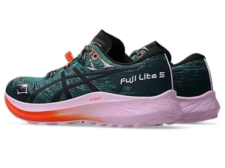 ASICS WOMEN'S FUJI LITE 5 | RAINY LAKE/BLACK