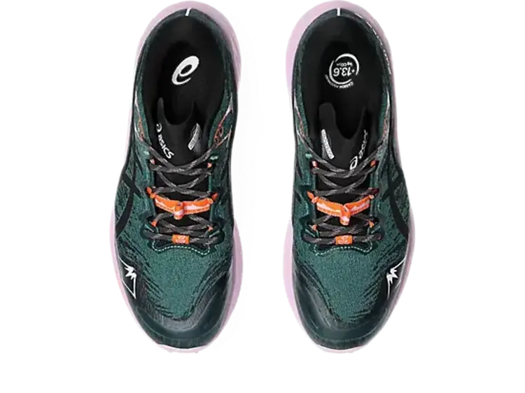 ASICS WOMEN'S FUJI LITE 5 | RAINY LAKE/BLACK