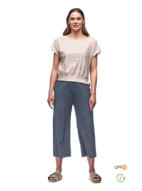 INDYEVA WOMEN'S ALESTE TOP | BEACH SLATE
