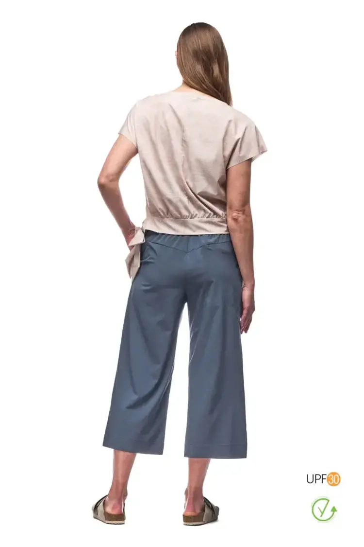 INDYEVA WOMEN'S ALESTE TOP | BEACH SLATE