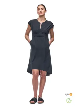 INDYEVA WOMEN'S TULI DRESS | BLACK