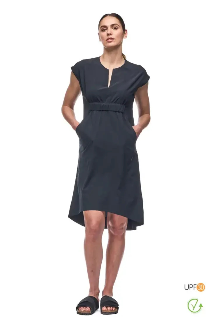 INDYEVA WOMEN'S TULI DRESS | BLACK