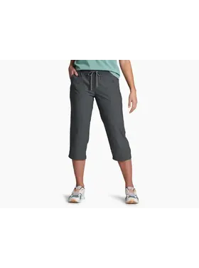 KUHL WOMEN'S TREKR PULL-ON KAPRI | CHARCOAL