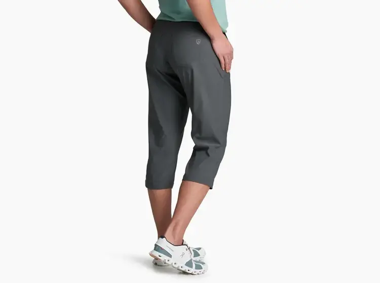 KUHL WOMEN'S TREKR PULL-ON KAPRI | CHARCOAL