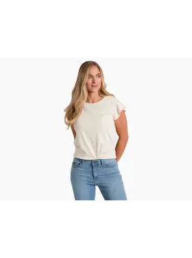 KUHL WOMEN'S SHILO S/S | IVORY